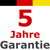 5 Jahre Garantie