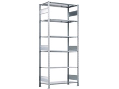 Lagerregal (HxBxT): 2500x1000x800 mm, Grundregal, Längenriegel