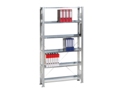 Bürogrundregal (HxBxT): 2300x750x300 mm, mit Anschlagleiste