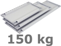 150 kg Multiplus Fachboden  (H x B x T): 25 x 750 x 500 mm 