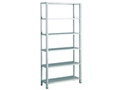 Schraubregal, Grundregal (HxBxT): 2500x1000x500 mm,
